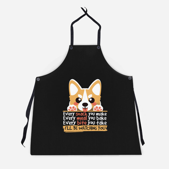 Every Snack You Make-unisex kitchen apron-NemiMakeit