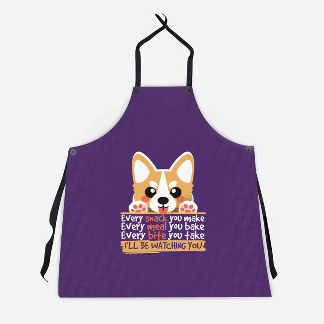 Every Snack You Make-unisex kitchen apron-NemiMakeit