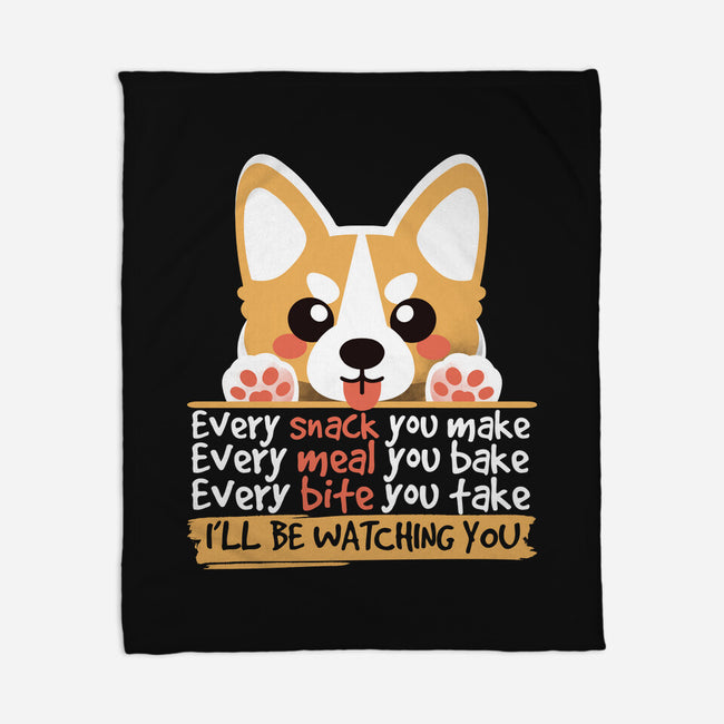 Every Snack You Make-none fleece blanket-NemiMakeit
