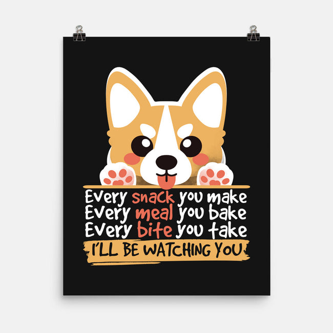 Every Snack You Make-none matte poster-NemiMakeit