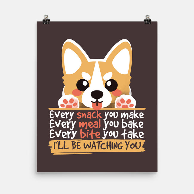 Every Snack You Make-none matte poster-NemiMakeit