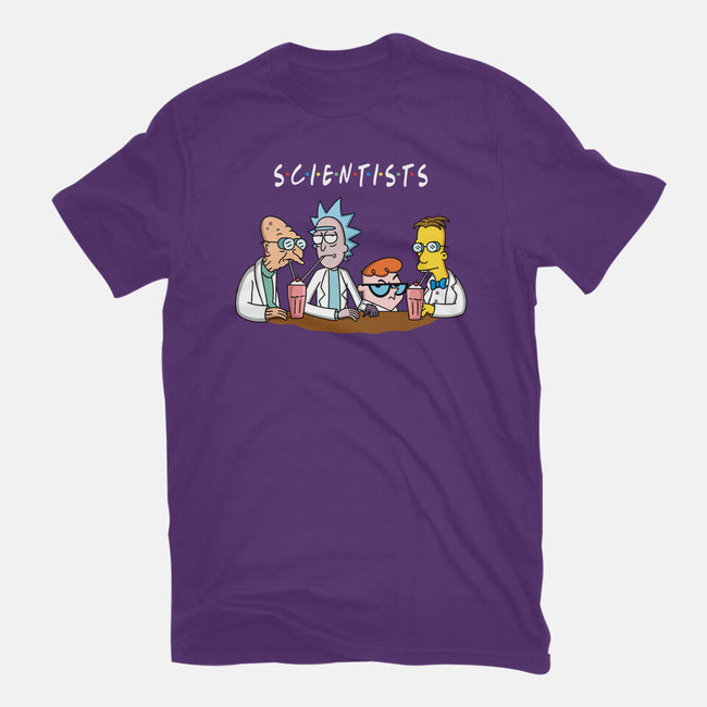 Scientists-mens basic tee-Barbadifuoco