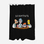Scientists-none polyester shower curtain-Barbadifuoco