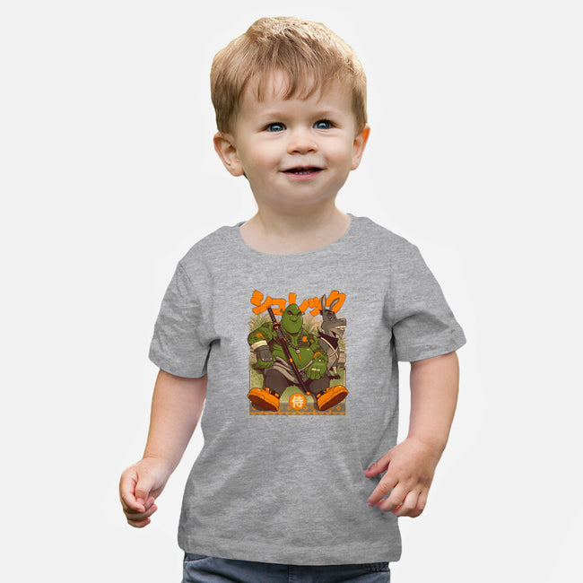 Samurai Shurekku-baby basic tee-Bruno Mota