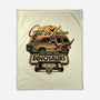 Running From Dinosaurs-none fleece blanket-momma_gorilla