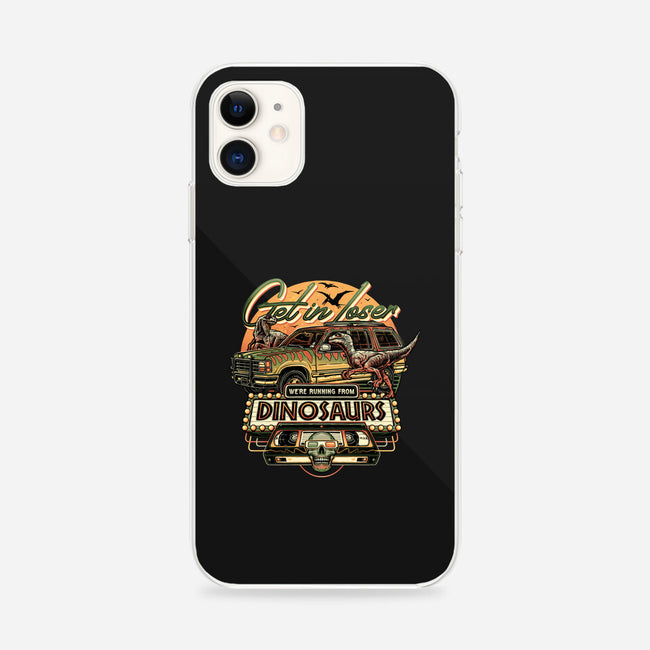 Running From Dinosaurs-iphone snap phone case-momma_gorilla