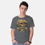 Running From Dinosaurs-mens basic tee-momma_gorilla