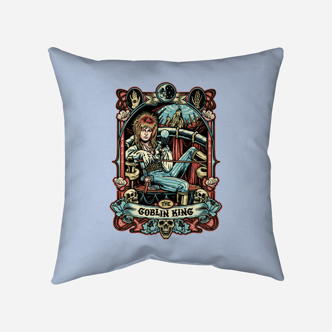 The Goblin King-none removable cover w insert throw pillow-momma_gorilla