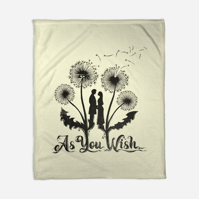 Spring Wish-none fleece blanket-kg07