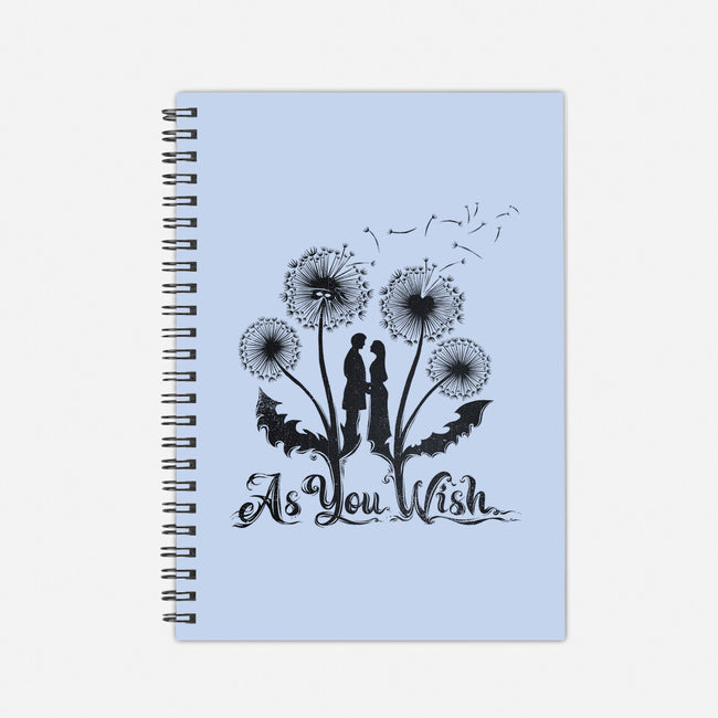 Spring Wish-none dot grid notebook-kg07