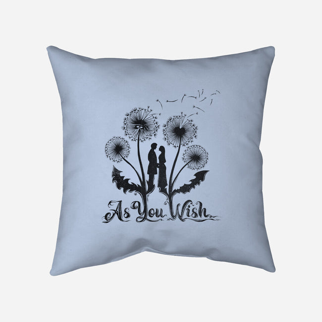 Spring Wish-none removable cover throw pillow-kg07