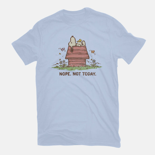 Nope Not Today-womens fitted tee-kg07