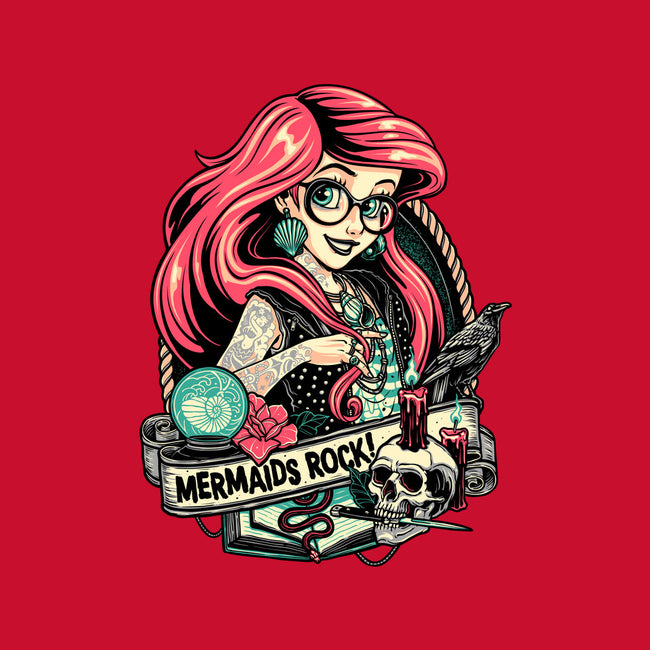 Mermaids Rock-none zippered laptop sleeve-momma_gorilla