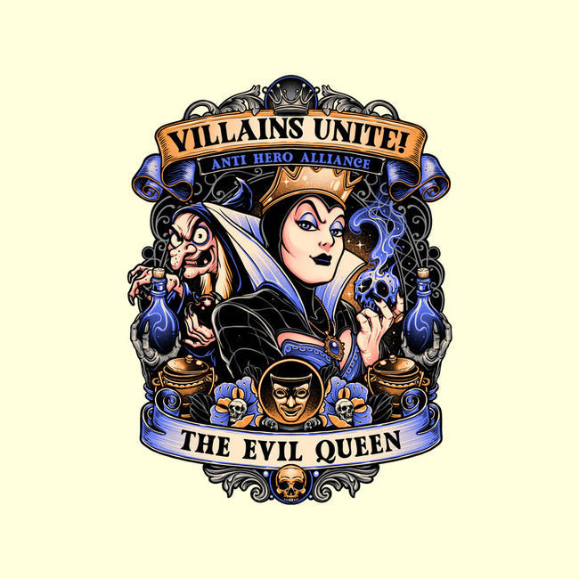 The Evil Queen-none polyester shower curtain-momma_gorilla