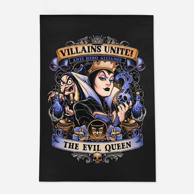 The Evil Queen-none indoor rug-momma_gorilla