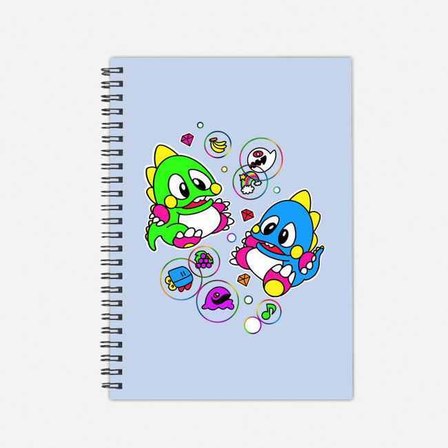 Bubble Games-none dot grid notebook-Millersshoryotombo