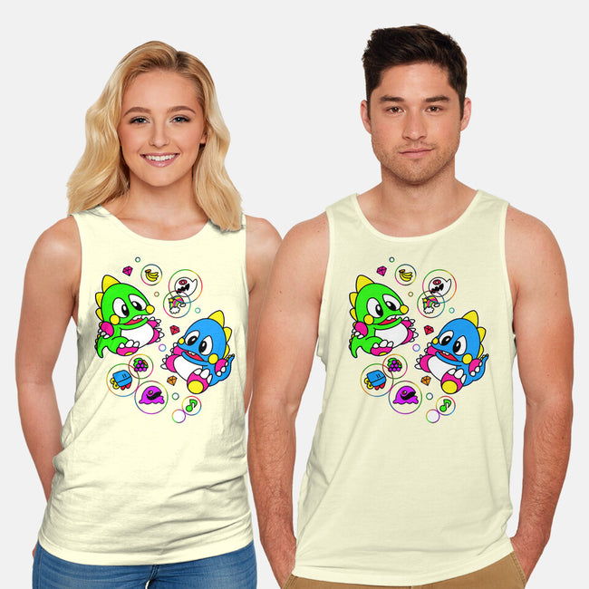 Bubble Games-unisex basic tank-Millersshoryotombo