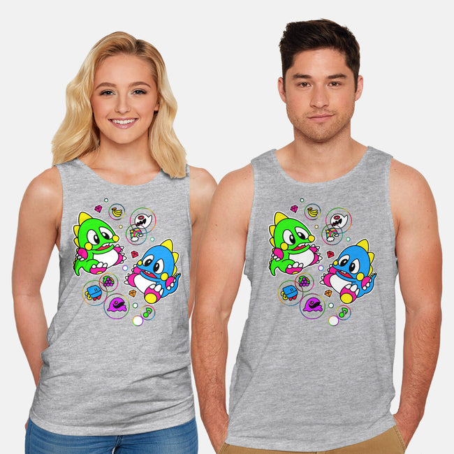 Bubble Games-unisex basic tank-Millersshoryotombo