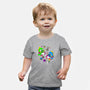 Bubble Games-baby basic tee-Millersshoryotombo
