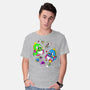 Bubble Games-mens basic tee-Millersshoryotombo