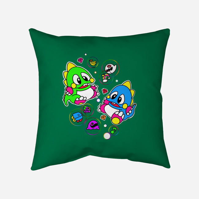 Bubble Games-none removable cover throw pillow-Millersshoryotombo
