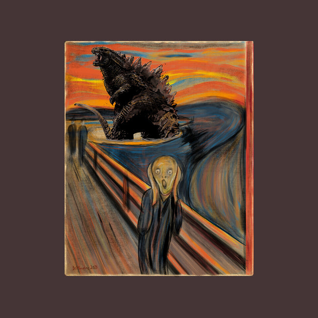 Secret History Behind The Scream-none stretched canvas-DrMonekers