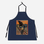 Secret History Behind The Scream-unisex kitchen apron-DrMonekers