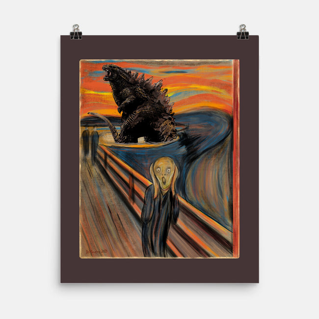 Secret History Behind The Scream-none matte poster-DrMonekers