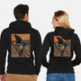 Secret History Behind The Scream-unisex zip-up sweatshirt-DrMonekers