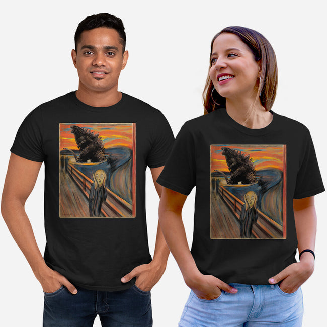 Secret History Behind The Scream-unisex basic tee-DrMonekers