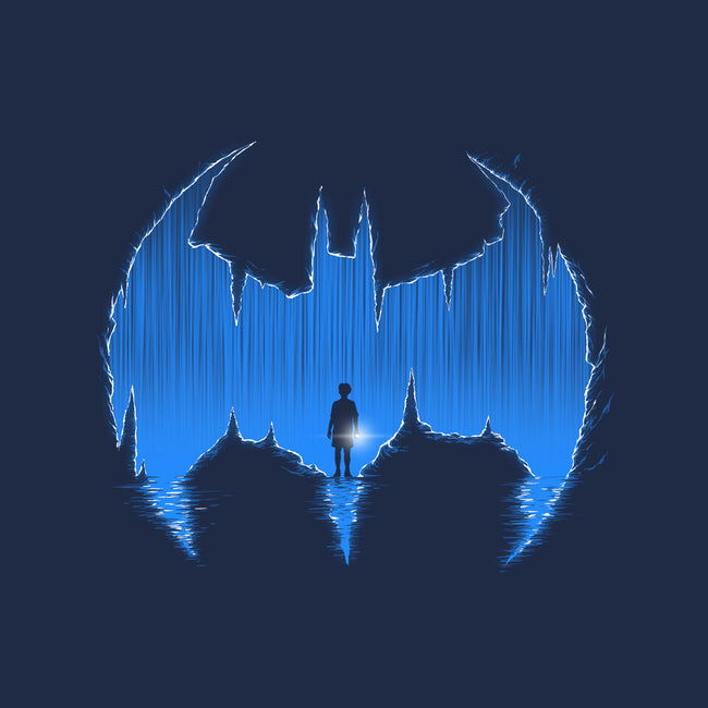 Bat Cave-womens fitted tee-Art_Of_One