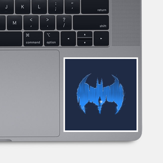 Bat Cave-none glossy sticker-Art_Of_One