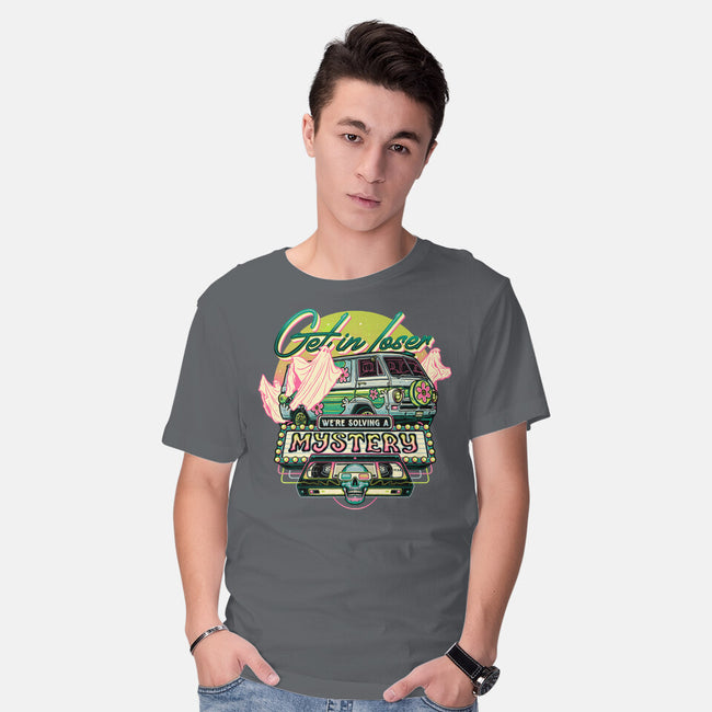 Solving A Mystery-mens basic tee-momma_gorilla
