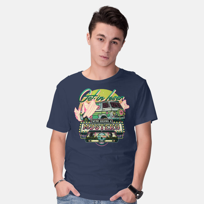 Solving A Mystery-mens basic tee-momma_gorilla