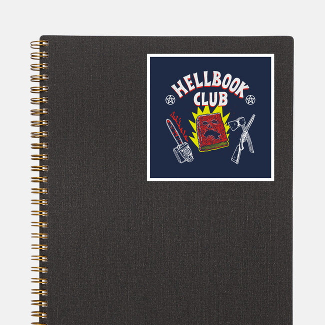 Hellbook Club-none glossy sticker-Getsousa!