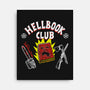 Hellbook Club-none stretched canvas-Getsousa!