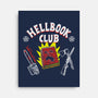 Hellbook Club-none stretched canvas-Getsousa!