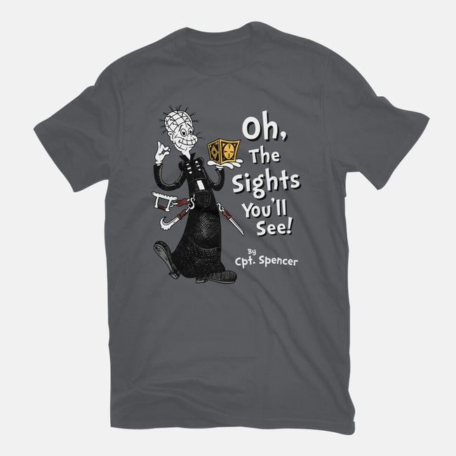 Oh The Sights You'll See-womens basic tee-Nemons