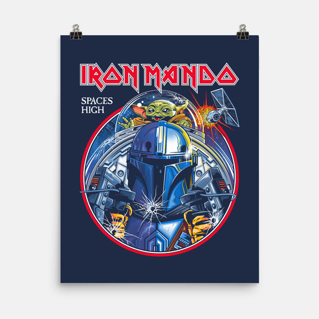 Spaces High-none matte poster-CappO