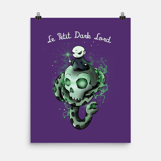 Le Petit Dark Lord-none matte poster-fanfabio