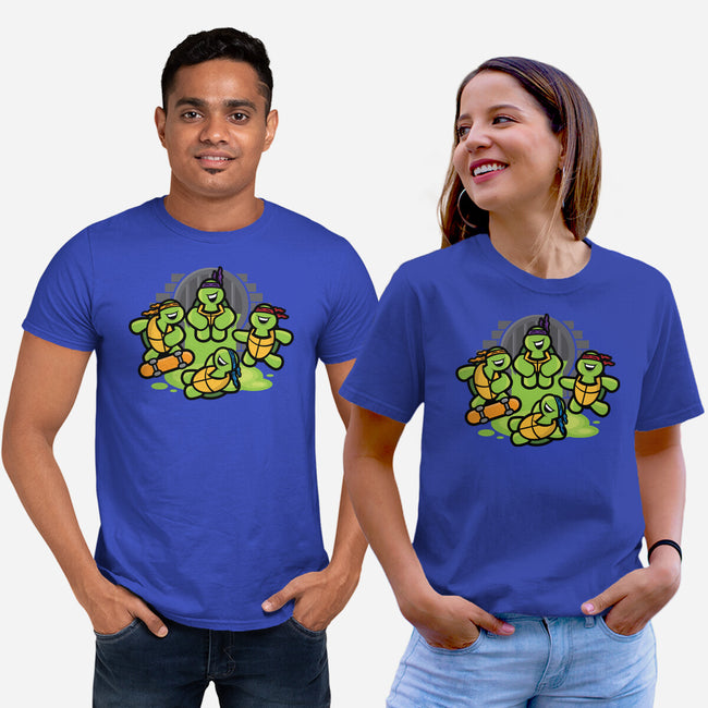 Turtle Party-unisex basic tee-jrberger