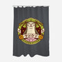 Odder Otter-none polyester shower curtain-Alundrart
