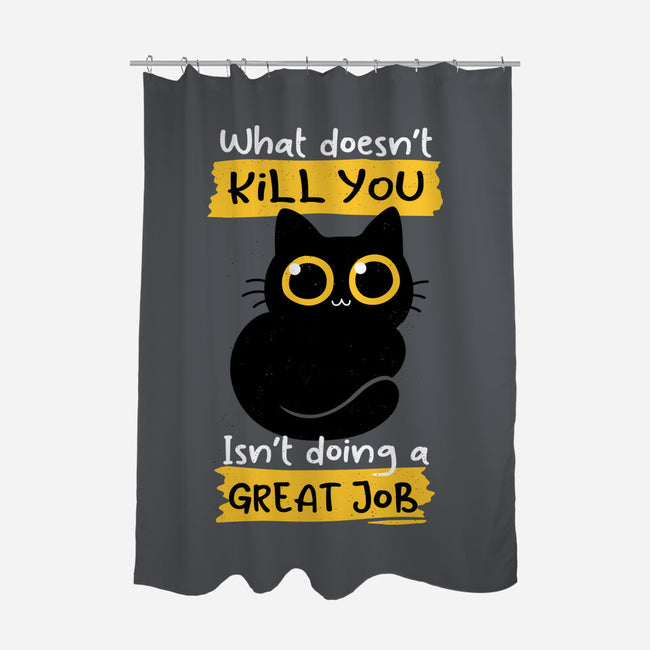 Great Job-none polyester shower curtain-Xentee