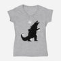 Ouch!-womens v-neck tee-Xentee