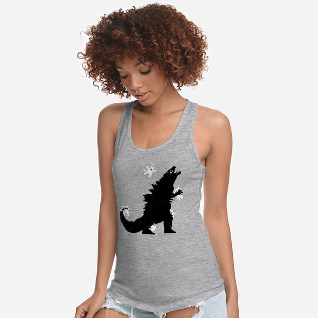 Ouch!-womens racerback tank-Xentee