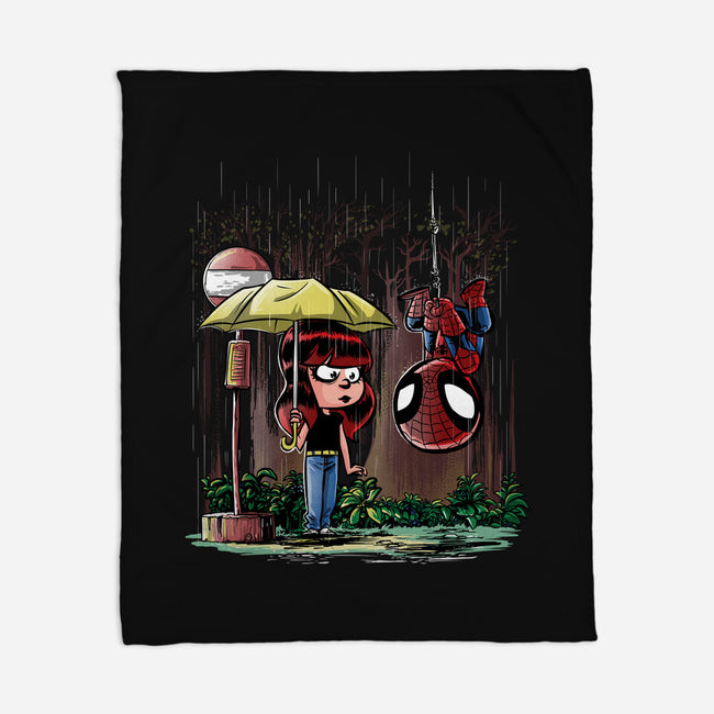 My Neighbor Spidey-none fleece blanket-zascanauta