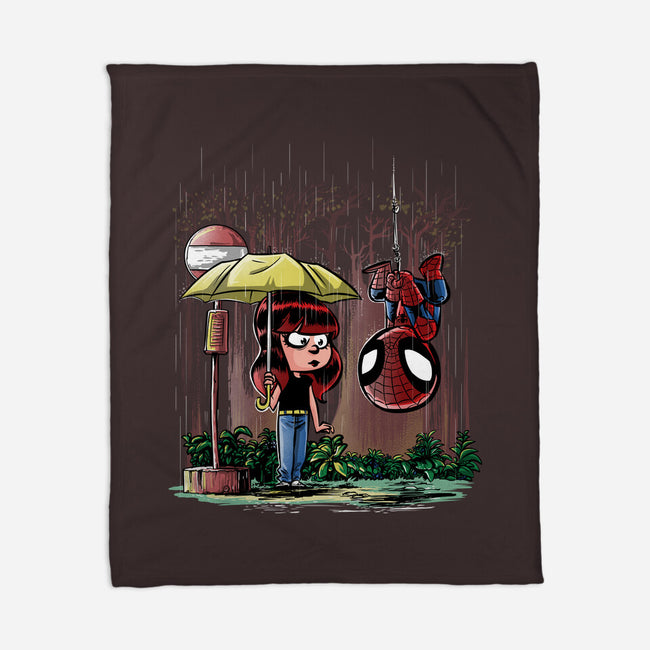 My Neighbor Spidey-none fleece blanket-zascanauta