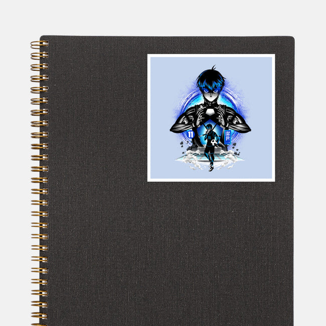 Ace Player Of Blue Lock-none glossy sticker-hypertwenty