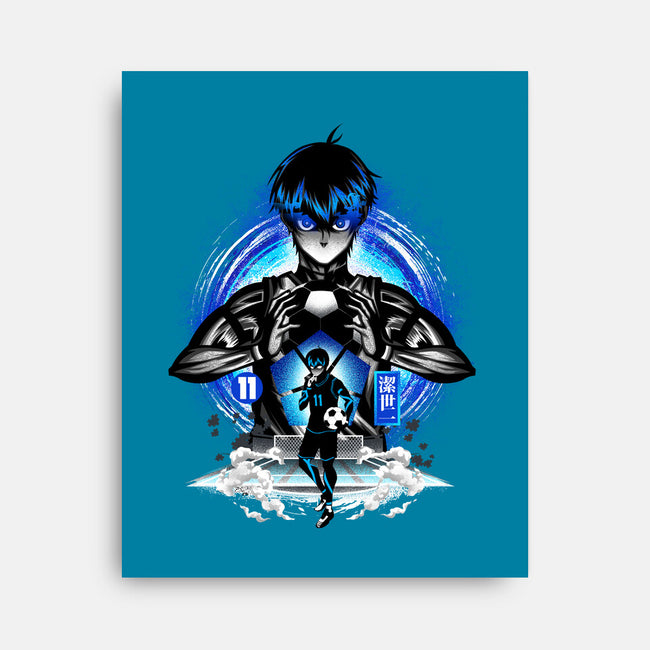 Ace Player Of Blue Lock-none stretched canvas-hypertwenty