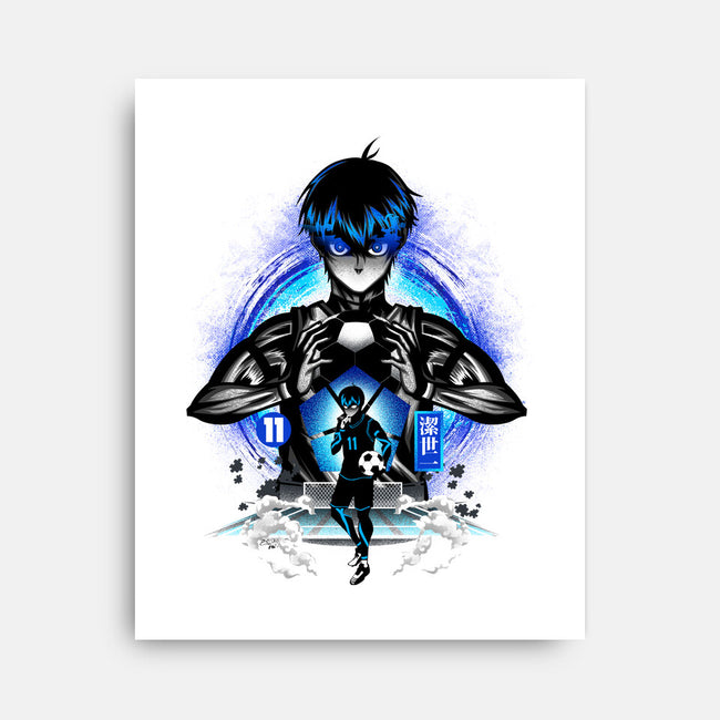 Ace Player Of Blue Lock-none stretched canvas-hypertwenty